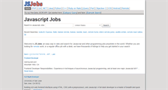 Desktop Screenshot of jsjobs.org